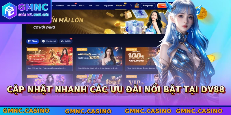 Cập nhật nhanh các ưu đãi nổi bật tại DV88