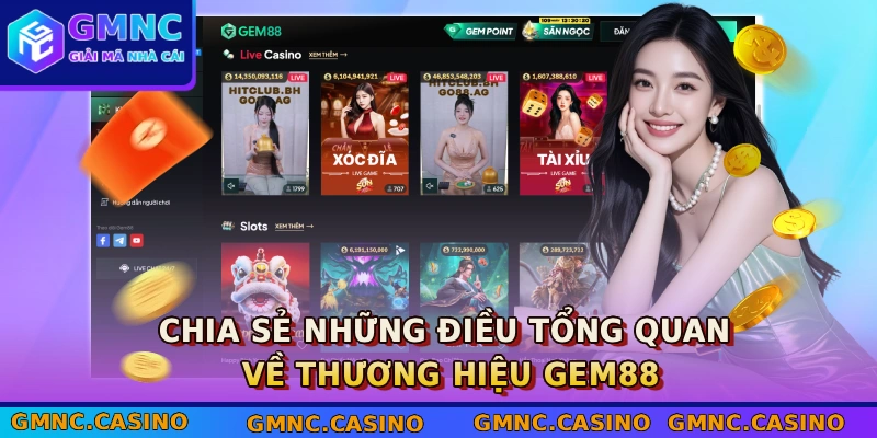 Chia sẻ những điều tổng quan về thương hiệu GEM88