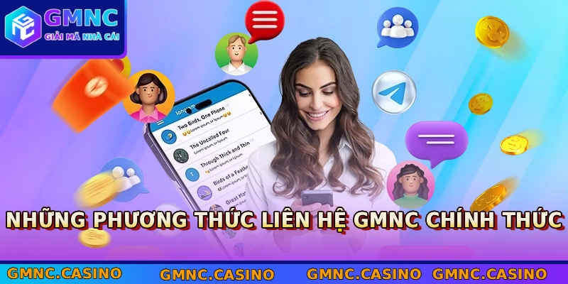 Những phương thức liên hệ GMNC chính thức